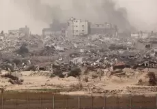 آثار العدوان الإسرائيلي على قطاع غزة