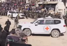 تسليم الأسرى الإسرائيليين في قطاع غزة