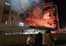 قصف مستشفى ناصر الطبي