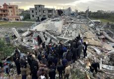 الدمار في غزة - قصف منزل.jpg