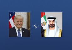 رئيس الإمارات وترامب يبحثان جهود وقف إطلاق النار في غزة