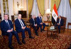 لقاء وزير الخارجية المصري مع وفد حركة فتح 