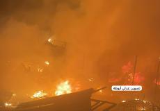 10 شهداء في قصف استهدف خيمة نازحين غربي خانيونس