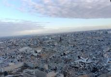 الدمار في مدينة رفح