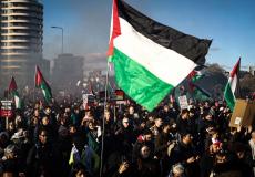 مظاهرة داعمة للفلسطينيين - تعبيرية