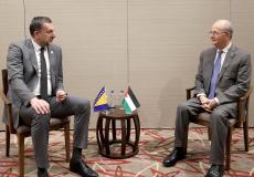 محمد مصطفى يبحث مع وزير خارجية البوسنة