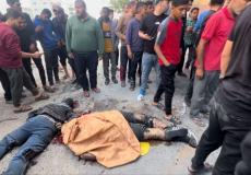 خانيونس - 6 شهداء في قصف خيام نازحين