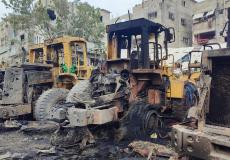 الجيش الإسرائيلي يعترف بقصفه الآليات الثقيلة في غزة