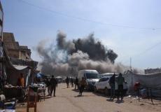 قصف غزة - تعبيرية