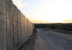 من مكان حاجز برطعة شمال الضفة الغربية