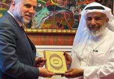 الهباش يطلع وزير الأوقاف في قطر على الأوضاع في فلسطين