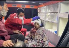 إصابات بين الأطفال في قطاع غزة