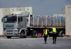 دخول المساعدات إلى قطاع غزة  - أرشيفية