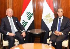 مصر والعراق يبحثان جهود استئناف وقف النار  بغزة