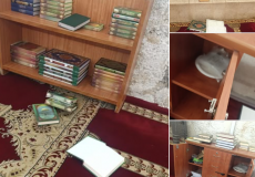 الاحتلال يعبث بمحتويات المصلى القديم في المسجد الأقصى