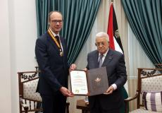 الرئيس عباس يستقبل القنصل العام البلجيكي