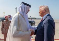 أمير قطر وترامب يناقشان خطة إنهاء حرب غزة
