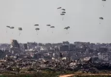 مساعدات جوية على غزة - تعبيرية