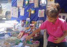 أطفال غزة.. بيع الأمل بين الركام