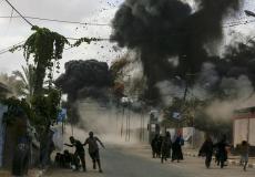 القصف على غزة - أرشيف