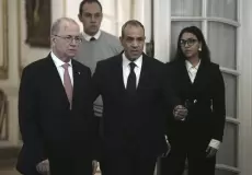 وزير الخارجية المصري ورئيس الوزراء الفلسطيني