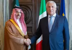 وزير الخارجية السعودي ونظيره الإيطالي