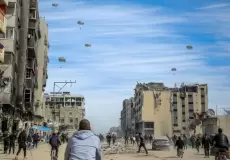 الإنزال الجوي على قطاع غزة