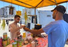 "بائع الذرة في غزة.. رزق من نار الحرب"