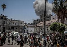 إدانات دولية وأممية بعد قصف مستشفى ناصر