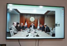 يحيى شنار وسلطة النقد خلال اللقاء