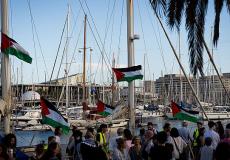أسطول الصمود العالمي يبحر مجددا من برشلونة لغزة