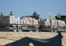 إسرائيل توقف إدخال المساعدات من الأردن إلى غزة