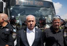 نتنياهو من موقع عملية إطلاق النار في القدس