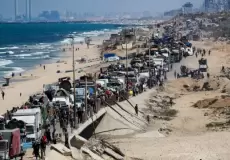 تهجير سكان مدينة غزة