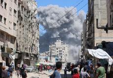 القصف على غزة - تعبيرية