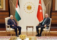 تفاصيل لقاء القمة بين الرئيس عباس ونظيره التركي