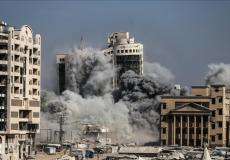 الجيش الإسرائيلي يدمر برج السلام في مدينة غزة