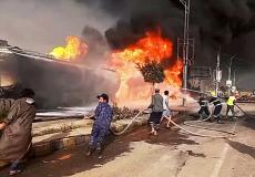 الجيش الإسرائيلي يقصف ميناء الحديدة غرب اليمن