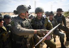 رئيس الأركان الإسرائيلي إيال زامير على أطراف مدينة غزة