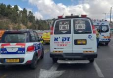 مكان عملية إطلاق النار في القدس