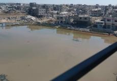 بلدية غزة تحذر من غرق مناطق بالصرف الصحي شمال وجنوب المدينة