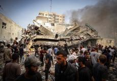 القصف على غزة - تعبيرية