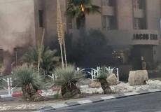 انفجار طائرة مسيرة في إيلات جنوب إسرائيل
