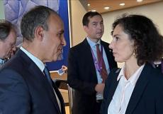 لقاء وزير الخارجية المصري بدر عبد العاطي مع المفوضة الأوروبية لإدارة الأزمات حاجة لحبيب