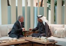 العاهل الاردني والرئيس الإماراتي