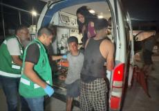 قصف إسرائيلي على مدرسة الفارابي بمدينة غزة