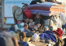 النزوح من مدينة غزة