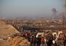 نزوح المواطنين من غزة نحو وسط وجنوب القطاع