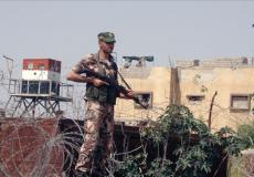 الجيش المصري على حدود قطاع غزة