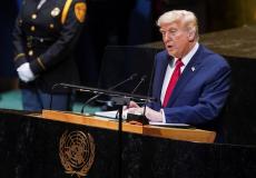 الرئيس الأمريكي دونالد ترامب